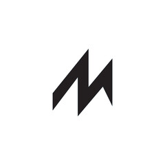 M Vector Logo Minimalist Moderen