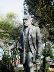 Naklejka premium statue of a person