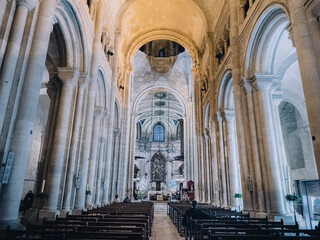 interior of the cathedral of saint