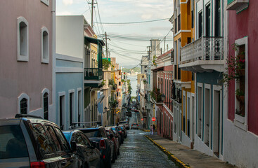 Fototapeta premium San Juan Street