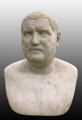 Bust of Balbinus. Roman empire