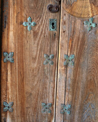 old wooden door 