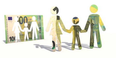Familie und Geld