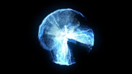 Particles and electricity ball of energy