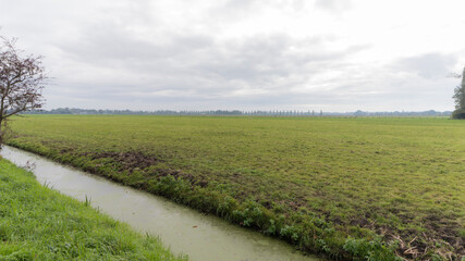 Agricultural fields near Vreeland, the Netherlands