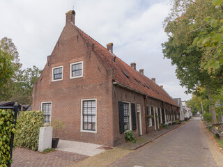 Historical buildings in Vreeland, The Netherlands