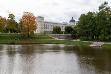 Fototapeta na wymiar The Great Gatchina Palace, Russia