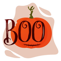 Halloween boo expression