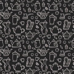 Chalk board hot drinks color 