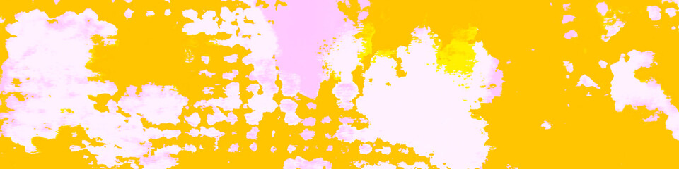 Fototapeta na wymiar Colourful Artistic Background. White Artistic Illustration. Yellow Tie Design. Bright Bright Postcard. Sunny Trendy Image. Pink Dirty Art Design. Pink Abstract Splash.