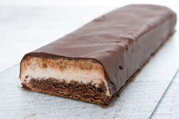 Homemade sweet vanilla cream cake