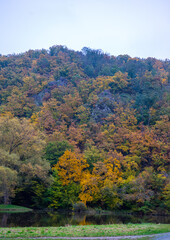 Obraz premium autumn landscape in the mountains