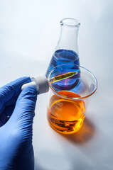Science Beaker Experiment