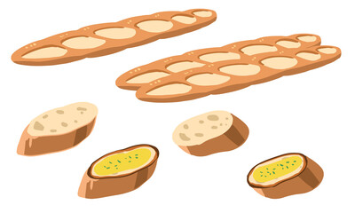 バゲット　線無し