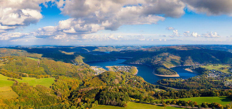 Rursee, Eifel, Germany