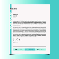 Attractive, Clean and Creative Letterhead