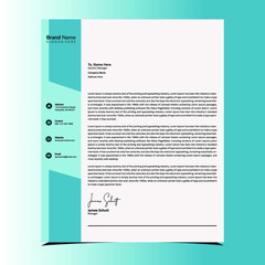 Attractive, Clean and Creative Letterhead