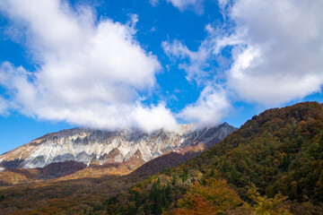 秋の鳥取　大山の紅葉