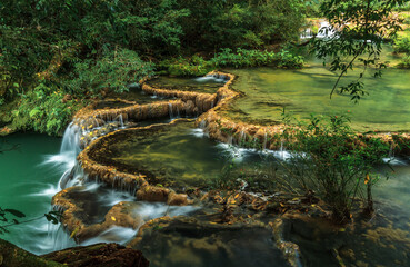waterfall in the park