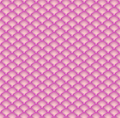 coloured hexagonal scale cube seamless repeat pattern background