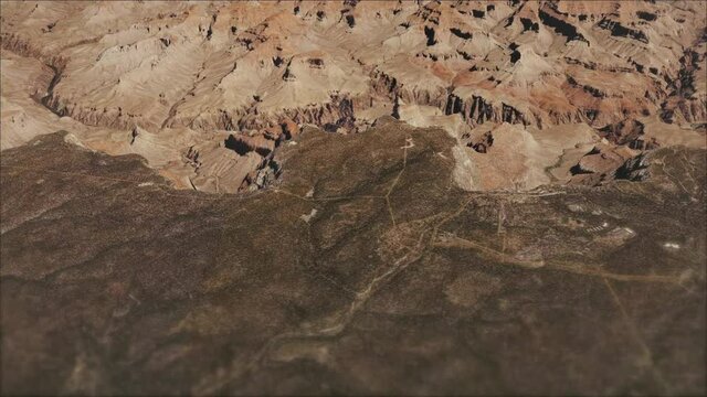 Grand Canyon  terrain  map   realistic 3D render animation