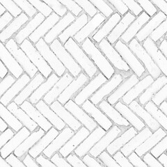 8K brick floor roughness texture, height map or specular for Imperfection map for 3d materials, Black and white texture