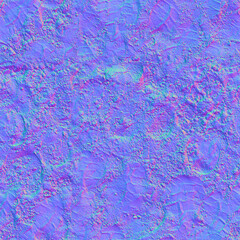 Obraz premium 8K mud roughness texture, height map or specular for Imperfection map for 3d materials, Black and white texture