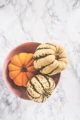 gourds in a bowl