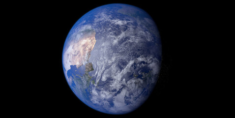 The Picture Of Earth Planet  
