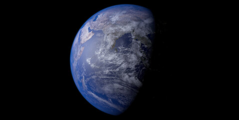 The Picture Of Earth Planet  