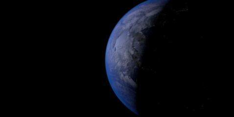 Fototapeta na wymiar The Picture Of Earth Planet 