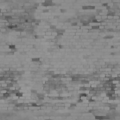 8K castle brick wall roughness texture, height map or specular for Imperfection map for 3d materials, Black and white texture