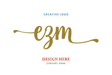 EZM lettering logo is simple, easy to understand and authoritative