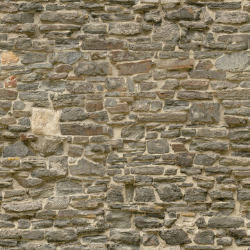 8K castle wall slate Diffuse and Albedo map for 3d materials