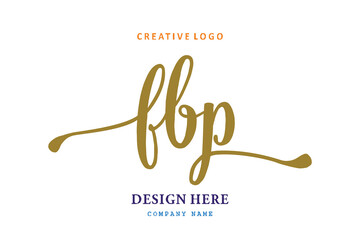 FBP lettering logo is simple, easy to understand and authoritative