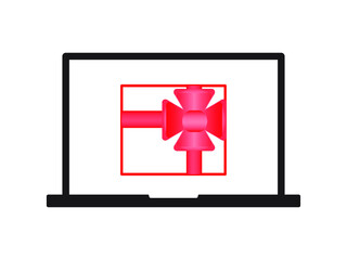 gift box with ribbon