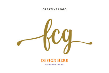 FCG lettering logo is simple, easy to understand and authoritative