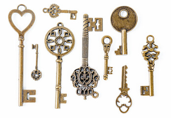 Vintage Keys Collection.