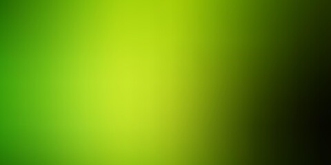 Light Green vector abstract blurred background.