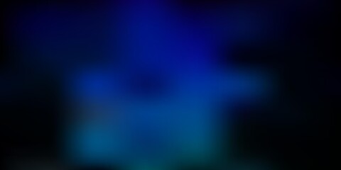 Dark multicolor vector abstract blur layout.