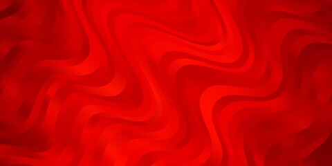 Dark Red vector layout with curves.