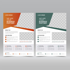 Corporate Poster, Flyer Design Template	