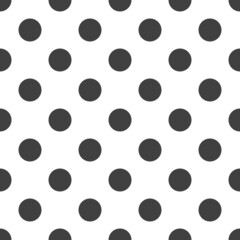 Grey dot pattern on white background for design, Dot wallpaper, texture textile or background, Vector