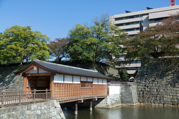 福井城址の御廊下橋