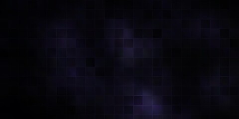 Dark Gray vector background with rectangles.