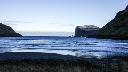 Beach in Tj&oslash;rnuv&iacute;k, Faroe Islands
