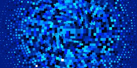 Light BLUE vector template with rectangles.