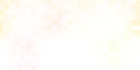 Light pink, green vector pattern with rectangles.