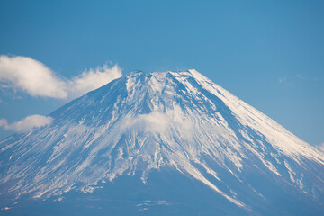 Fototapeta na wymiar 櫛形山からの富士山