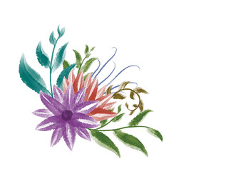 Flowers Watercolor. watercolor flower. use for greeting cards, frames, mugs, shopping bags, wall art, phone boxes, wedding invitations, stickers, decorations, and t-shirts